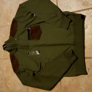 Men Olive Green Alberto Cardinali NWT sweater Size Medium